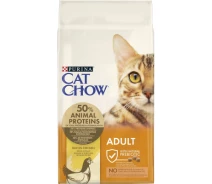 Придбати - корм для кота  Сухий корм для кішок Purina Cat Chow Adult з куркою 15 кг (5997204514127) (721387-01)