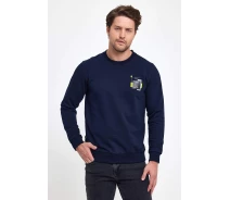 Придбати - чоловічий світшот  Світшот Trend Collection 9552 Темно-синій XL (55941)