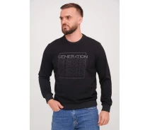 Придбати - чоловічий світшот  Світшот Trend Collection 7115 Чорний 2XL (50324)