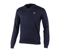 Придбати - чоловічий світшот  Світшот чоловічий Australian Sweater Merinos V Neck M Темно-синій (LSUMA0009-149)
