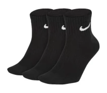 Придбати - чоловічу шкарпетку  Шкарпетки Nike U NK EVERYDAY LTWT ANKLE 3PR SX7677-010 34-38 3 пари Чорні (888407237423) (767693-01)