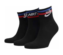 Придбати - чоловічу шкарпетку  Шкарпетки Nike U NK NSW EVERYDAY ESSENTIAL AN 3PR DX5080-010 42-46 3 пари Чорні (196148786026) (768077-01)