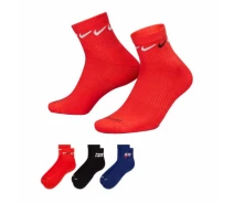 Придбати - чоловічу шкарпетку  Шкарпетки Nike U NK EVERYDAY PLUS CUSH ANKLE DH3827-905 42-46 3 пари Чорний/Синій/Червоний (196147075275) (767976-01)