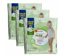 Придбати - підгузник  Дитячі підгузки Kruidvat Pure&Soft 6 (15-20 кг) 84 шт
