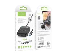 Придбати - кардрідер  USB-хаб 4-в-1 HOCO HB31 Easy (34379-01_191)
