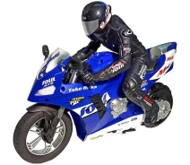 Придбати - радіокеровану іграшку  Мотоцикл на радіокеруванні Motorcycle Stunt Drift six-axis Gyroscope Blue 70974