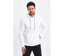 Придбати - чоловіче худі  Худі Trend Collection 10477 Білий 2XL (58127)