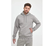 Придбати - чоловіче худі  Худі Trend Collection 9980 Світло-сірий XL (57608)
