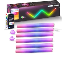 Придбати - настінний світильник  Настінний світильник Lines SAL-013B Bluetooth USB interface with app (6+2 pcs) White