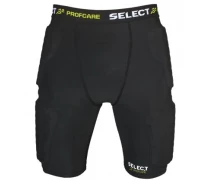 Придбати - чоловічі шорти  Термошорти Select Compression shorts with pads 6421 чорні 564210-010 (564210-010_M)