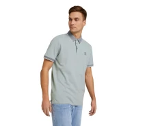 Придбати - чоловіче поло  Поло basic polo with chest embr 1030625XX1012960 Tom Tailor L Сірий