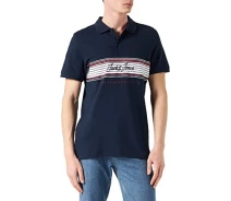 Придбати - чоловіче поло  Поло JJLEO POLO SS 12200361-Navy Blazer-Fit:Standard fit Jack & Jones M Темно-синій