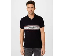 Придбати - чоловіче поло  Поло JJLEO POLO SS 12200361-Black-Fit:Standard fit Jack & Jones XL Чорний