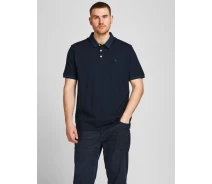 Придбати - чоловіче поло  Поло JJEPAULOS POLO SS NOOS PS 12143859-Dark Navy-Detail:PS Jack & Jones PLUS 2XL Темно-синій
