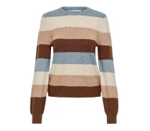 Придбати - жіночий пуловер  Пуловер ONLKATIA L/S STRIPE PULLOVER CC KNT 15231260-Pearl Blue-Stripes:W. MEL. W. PUMICE STON ONLY XS Блакитний