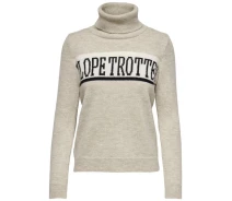 Придбати - жіночий пуловер  Пуловер ONLSLOPE L/S ROLLNECK PULLOVER KNT 15248082-Pumice Stone ONLY XL Бежевий