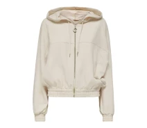 Придбати - жіночу толстовку  Толстовка ONLMARIYA L/S ZIP HOODIE PNT 15243731-Whitecap Gray ONLY M Бежевий