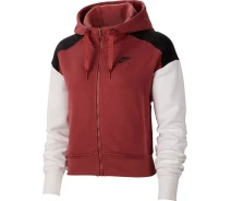 Придбати - жіночу толстовку  Толстовка W NSW AIR HOODIE FZ BB BV4771661 Nike Бордовий,Білий