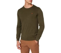 Придбати - чоловічий пуловер  Пуловер Pullover 130.10.108.17.170.2101803-78W2 s.Oliver 3XL Зелений