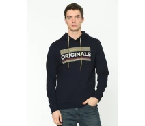 Придбати - чоловічу толстовку  Толстовка JORMASH SWEAT HOOD FST 12180441 Navy Blazer Jack & Jones M Темно-синій