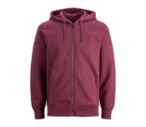 Придбати - чоловічу толстовку  Толстовка JJESOFT BASIC SWEAT HOOD NOOS 12191895-Hawthorn Rose-Fit: REG FIT