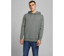 Придбати - чоловічу толстовку  Толстовка JJESOFT SWEAT HOOD NOOS 12161145 Sedona Sage-Fit:Relaxed Jack & Jones M Сірий