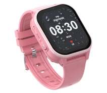 Придбати - смарт-годинник  Дитячий смарт годинник-телефон GPS Wonlex KT19 Pro Pink з прослуховуванням відеодзвінком і сим картою (KT19Pro-2)