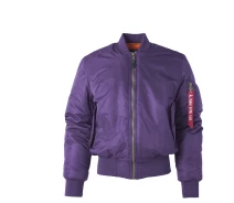 Придбати - чоловічий бомбер  Куртка-бомбер DFL MA-1 Pilot Style M Violet KT6000312