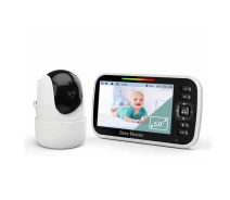 Придбати - радіоняню  Відеоняня Baby Monitor SM650B з відеоспостереженням, двостороннім зв'язком, датчиком звука та нічним баченням + ЖК дисплей