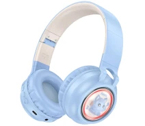 Придбати - навушники  Bluetooth навушники - гарнітура Hoco W50 400 mAh, Blue