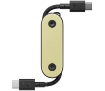 Придбати - кабель та перехідник  Кабель Native Union Pocket Cable USB-C to USB-C Lemon (POCK-C-LMO-NP)
