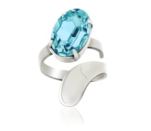 Придбати - каблучку біжутерію  Кільце з кристалом Swarovski (1663811)