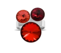 Придбати - каблучку біжутерію  Кільце з кристалами Swarovski (1312536)