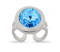 Придбати - каблучку біжутерію  Кільце з кристалом Swarovski (826949)