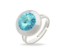 Придбати - каблучку біжутерію  Кільце з кристалом Swarovski (1312653)