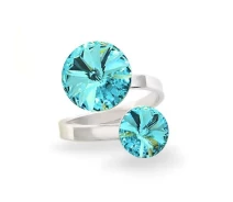Придбати - каблучку біжутерію  Кільце з кристалами Swarovski (1312575)