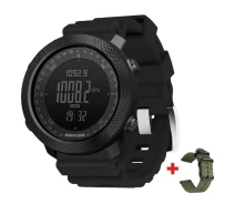 Придбати - смарт-годинник  Чоловічі водостійкі спортивні тактичні з компасом годинник North Edge Apache Rubber 2 ремінці (282688)