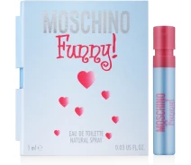 Придбати - женскую парфюмерию  Moschino Funny (жіночі) туалетна вода 1 мл Пробник