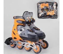 Придбати - роликові ковзани  Ролики 9807-М Best Roller розмір 34-37 - ПОМАРАНЧЕВИЙ 89888