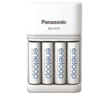 Придбати -  Зарядний пристрій Panasonic Smart-Quick Charger+Eneloop 4AA 2000 mAh NI-MH (K-KJ55MCD40E-e)