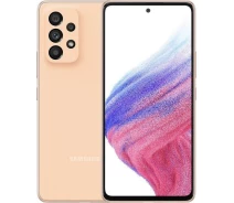 Придбати - мобільний телефон і смартфон  Смартфон Samsung Galaxy A53 6/128Gb 5G Peach (A536F/DS)