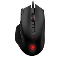 Придбати - мишку для ноутбука  Мишка AOC AGM600 ігрова, 16000dpi., 10кн., RGB PMW3389 Kailh switch чорна (AGM600B)