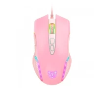 Придбати - мишку для ноутбука  Мишка ONIKUMA Gaming CW905 рожева провідна з підсвічуванням (106798)