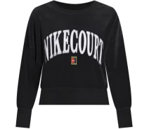 Придбати - жіночий світшот  Світшот жіночий Nike NIKECOURT HERITAGE OVER-OVERSIZED чорний FQ2242-010 Розмір M (FQ2242-010_M)