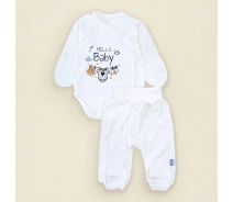Придбати - костюм для малюків  Комплект для новонароджених Dexter's hello baby 56 см білий (131684468936)