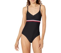 Придбати - злитий купальник  Купальник Tommy Hilfiger 1159815216 (Чорний XL)