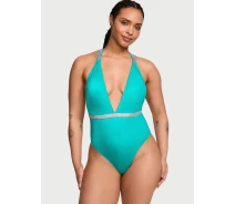 Придбати - злитий купальник  Купальник Victoria's Secret зі стразами 1159817089 (Бірюзовий L) (art269646)