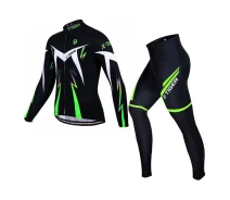 Придбати - велоодяг  Велокостюм для чоловіків X-Tiger XM-CT-013 Trousers Green 3XL