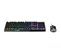 Придбати - аксесуар до ноутбука  Комплект (клавіатура + миша) MSI Vigor GK30 Combo Black UA [122966]