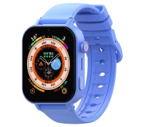 Придбати - смарт-годинник  Дитячий смарт годинник -телефон Wonlex CT20 mini Blue Amoled, тонкий розумний Smart Baby Watch з відеодзвінком, sim картою для